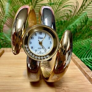 Vivani brand gold/silver watch
